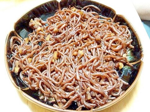 糸蒟蒻のスパイス炒め